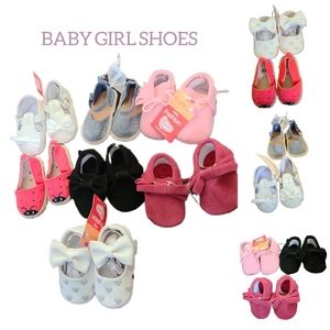 🌟🌟🌟BUNDLE 7 PAIRS OF GIRL BABY SHOES 🌟🌟🌟BNWT